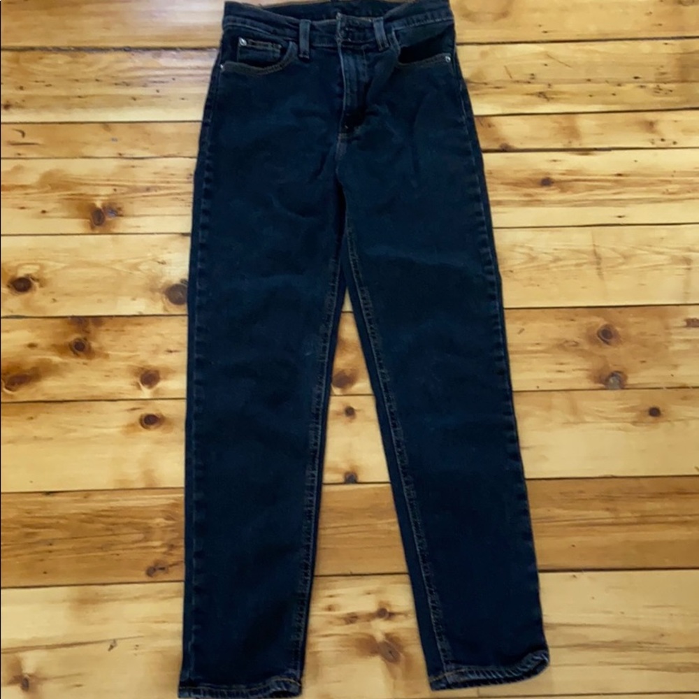 Urban Outfitters BDG black denim Girlfriend Jeans